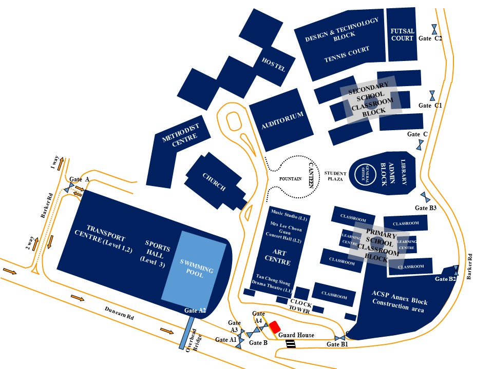 ACS Campus Map